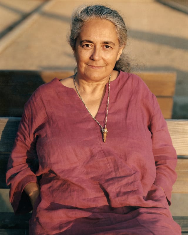 portrait of Tacita Dean by Pat Martin