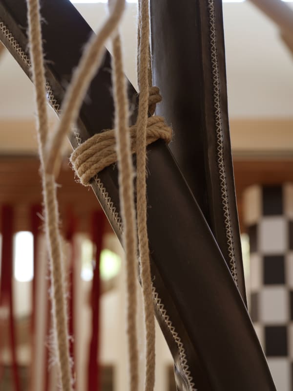 "Leonor Antunes: the constant inequality of leonor’s days" at Fundação Calouste Gulbenkian