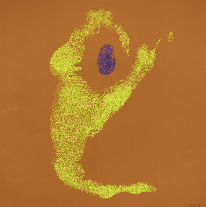 Giuseppe Penone, Impronte di luce, 2023.