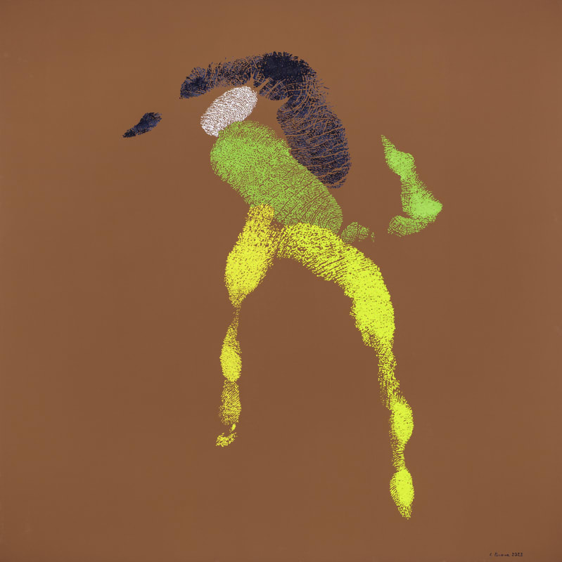 Giuseppe Penone, Impronte di luce, 2023.