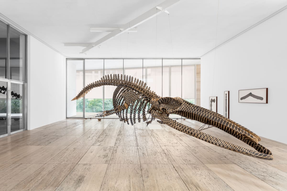 Installation view of the exhibition Gabriel Orozco: Politécnico Nacional. Museo Jumex, 2025. Photo credit: Gerardo Landa & Eduardo López (GLR Estudio).