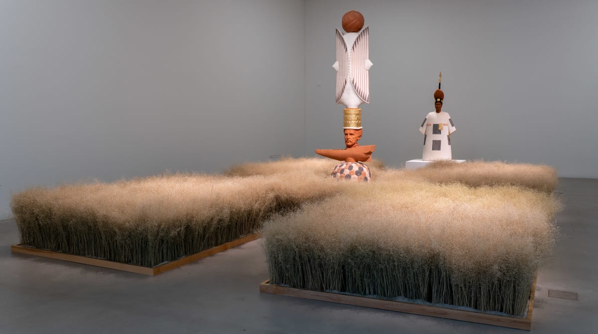 Tavares Strachan: Installation view of “Supernovas” at Kunsthalle Mannheim, 2025 Courtesy of the artist and Kunsthalle Mannheim Photo credit: Heiko Daniels