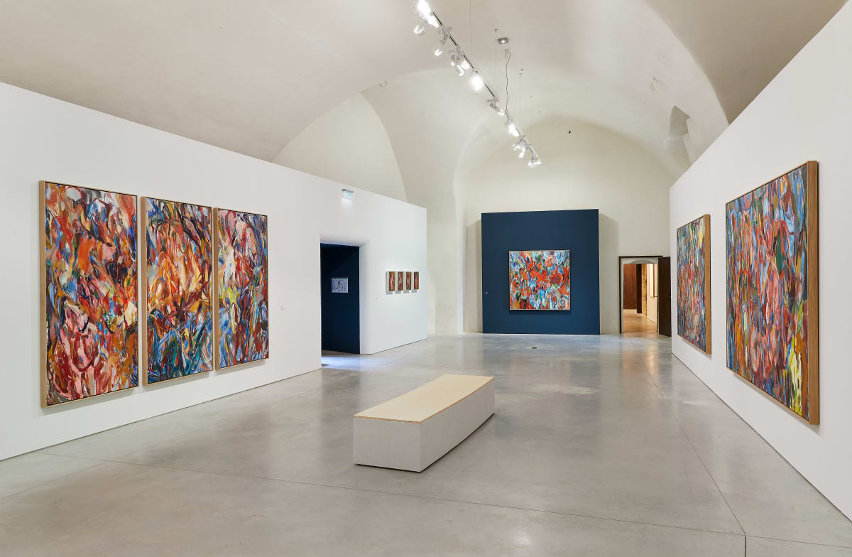 Exhibition View, Sabine Moritz: Cieux, Château – Centre d’art contemporain et du patrimoine d’Aubenas, 2025 Photo credit : Laurent Lecat