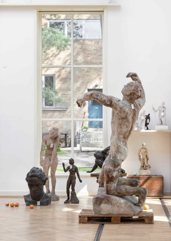 Installation view, Álvaro Urbano: Tea and Dry Biscuits. An Anniversary Exhibition, George Kolbe Museum, Berlin, 2025. Photo: Enric Duch.