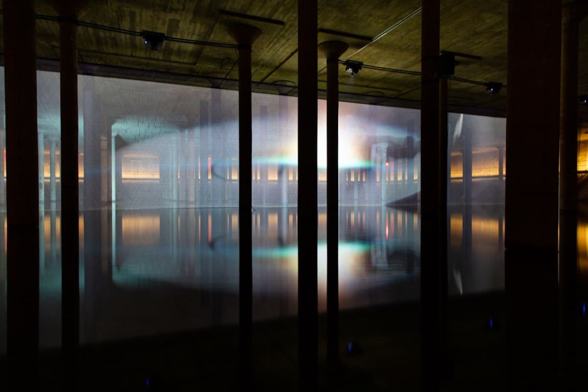 Anri Sala, "Time No Longer," Buffalo Bayou Park Cistern