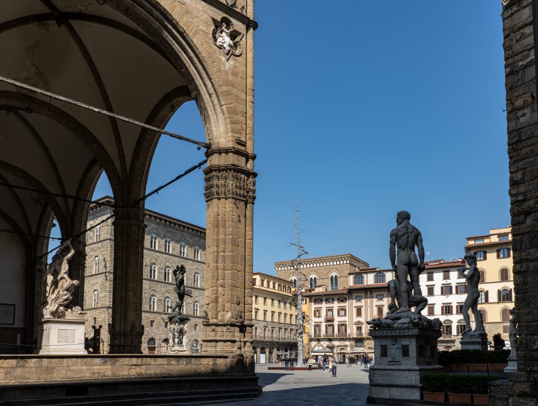 Giuseppe Penone, "Abete," Piazza della Signoria