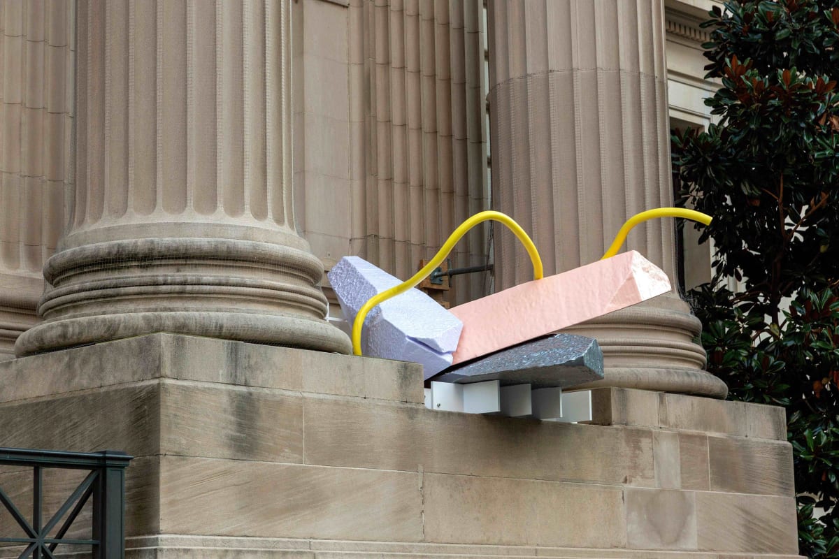 Image: The Facade Commission - Nairy Baghramian, Scratching the Back