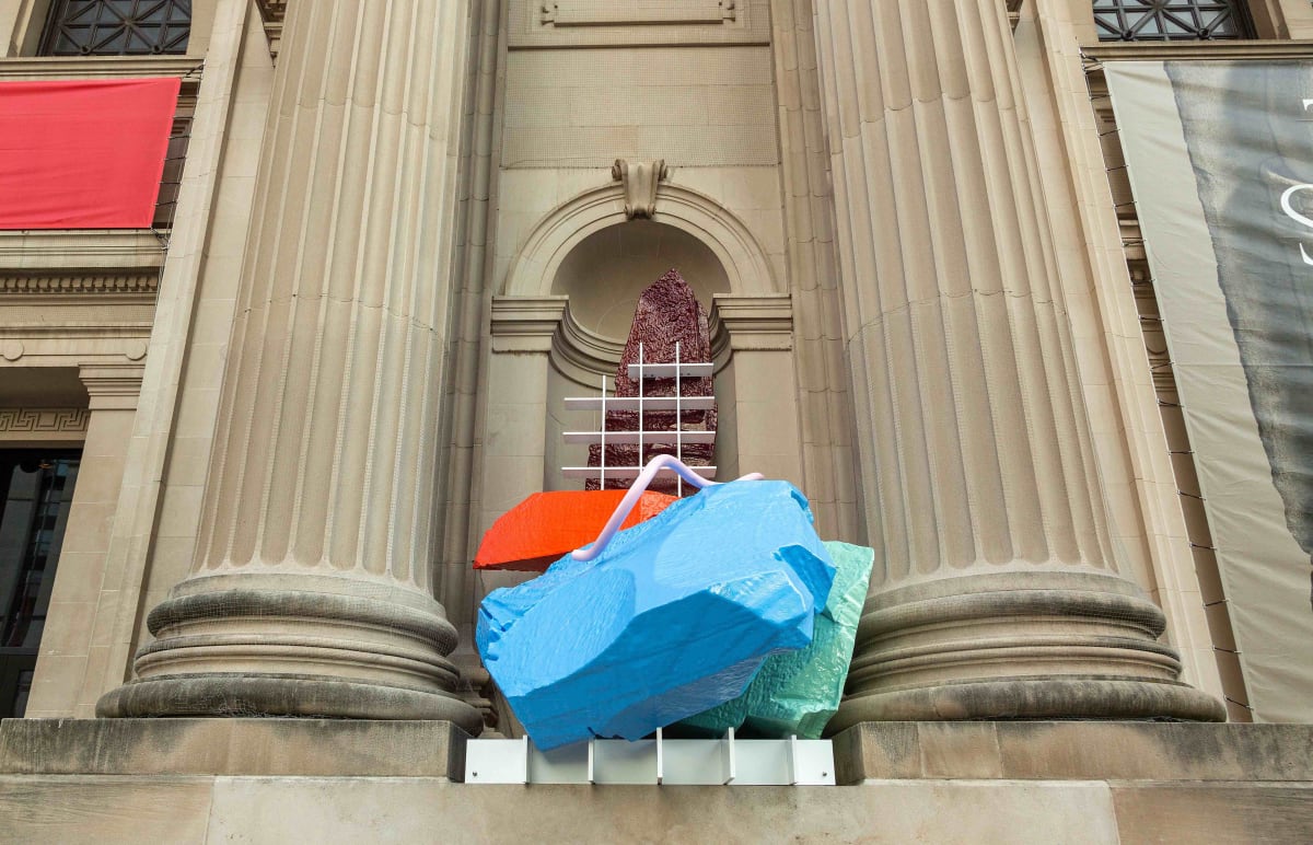 Image: The Facade Commission - Nairy Baghramian, Scratching the Back