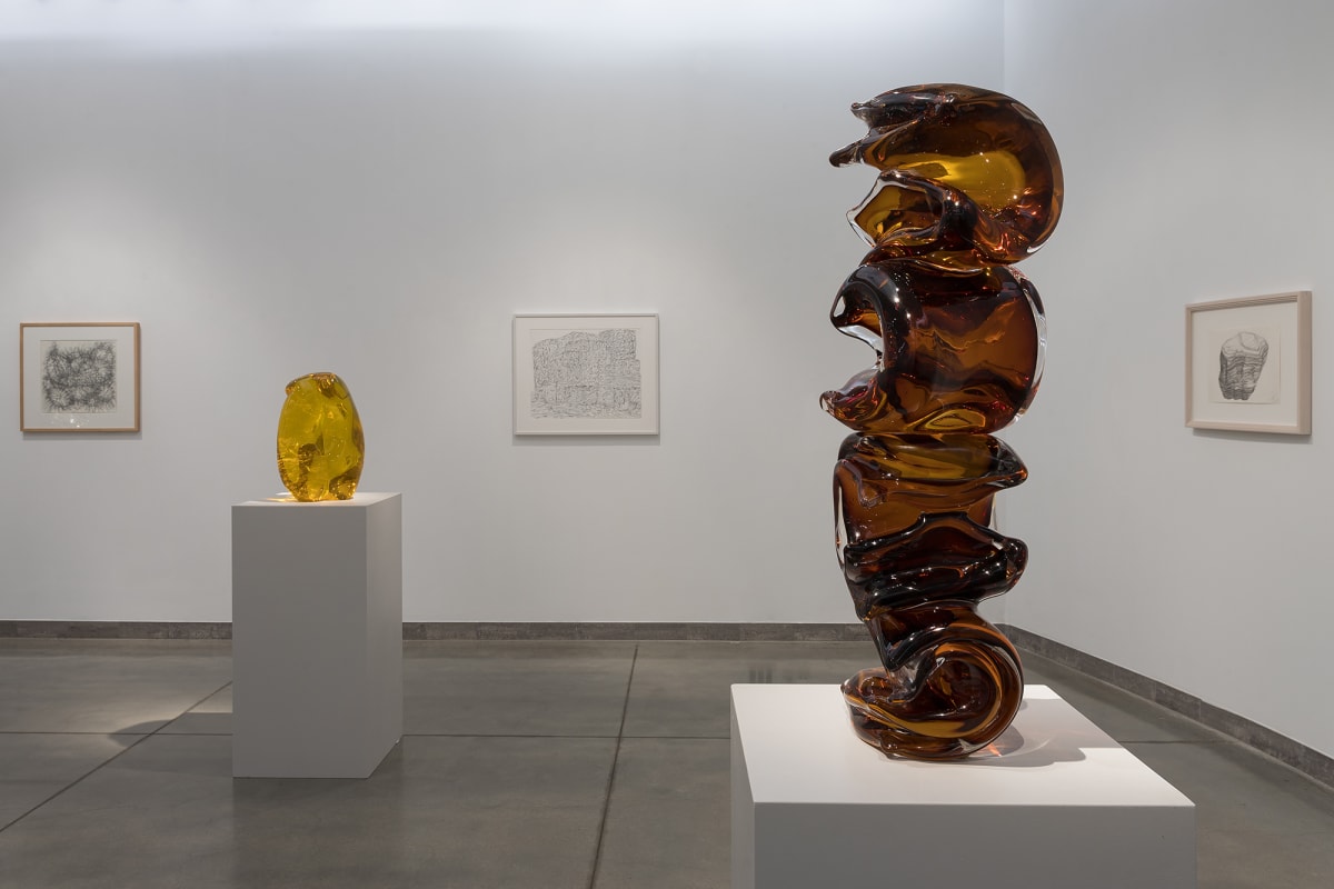 Installation view of "Tony Cragg: Alternative Reality" at Państwowa Galeria Sztuki