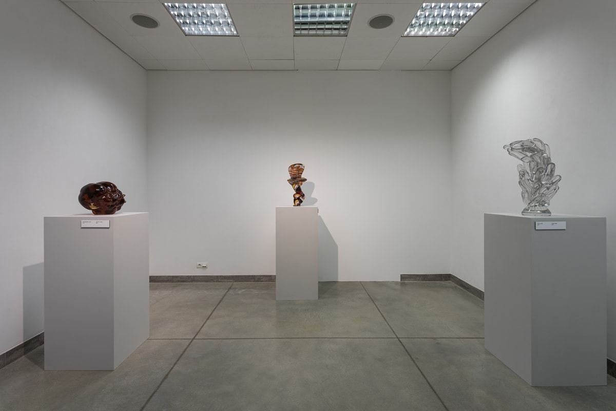 Installation view of "Tony Cragg: Alternative Reality" at Państwowa Galeria Sztuki