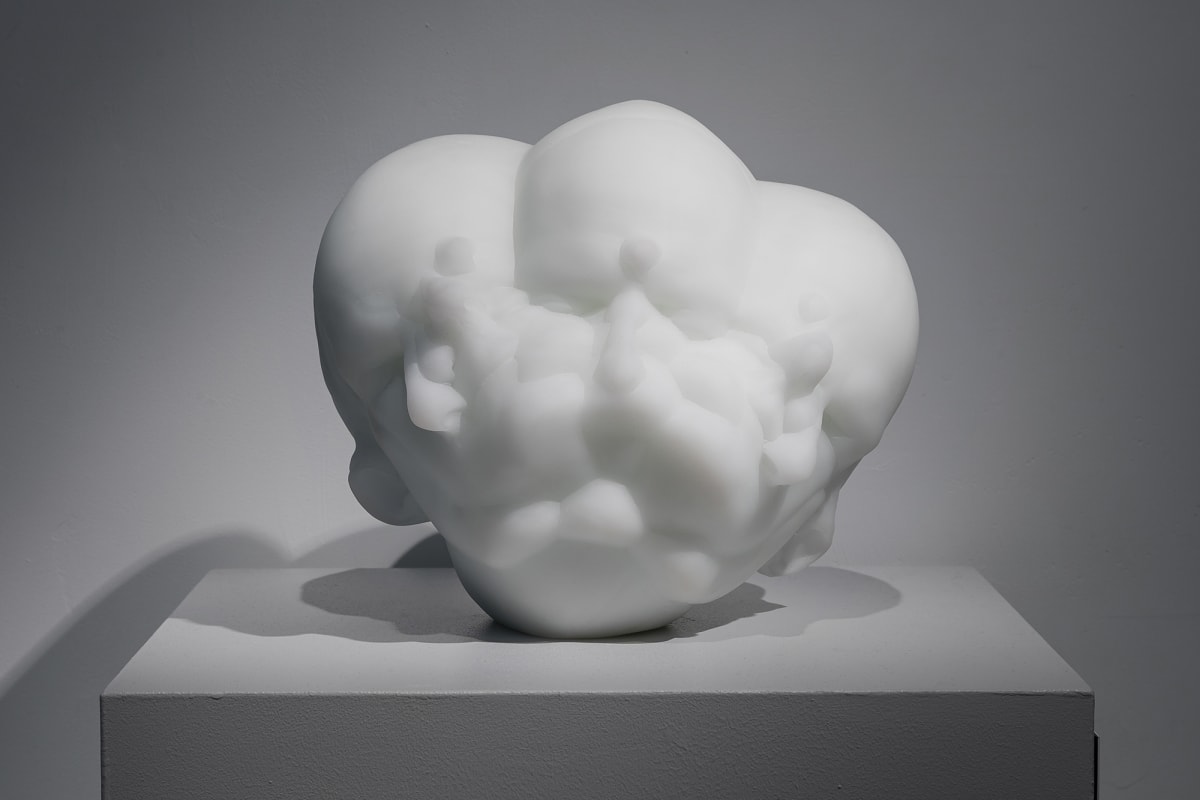 Installation view of "Tony Cragg: Alternative Reality" at Państwowa Galeria Sztuki