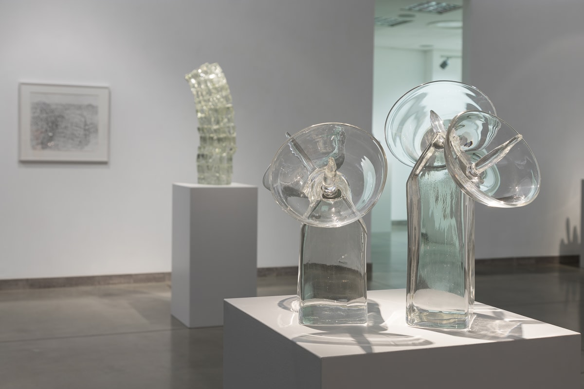 Installation view of "Tony Cragg: Alternative Reality" at Państwowa Galeria Sztuki