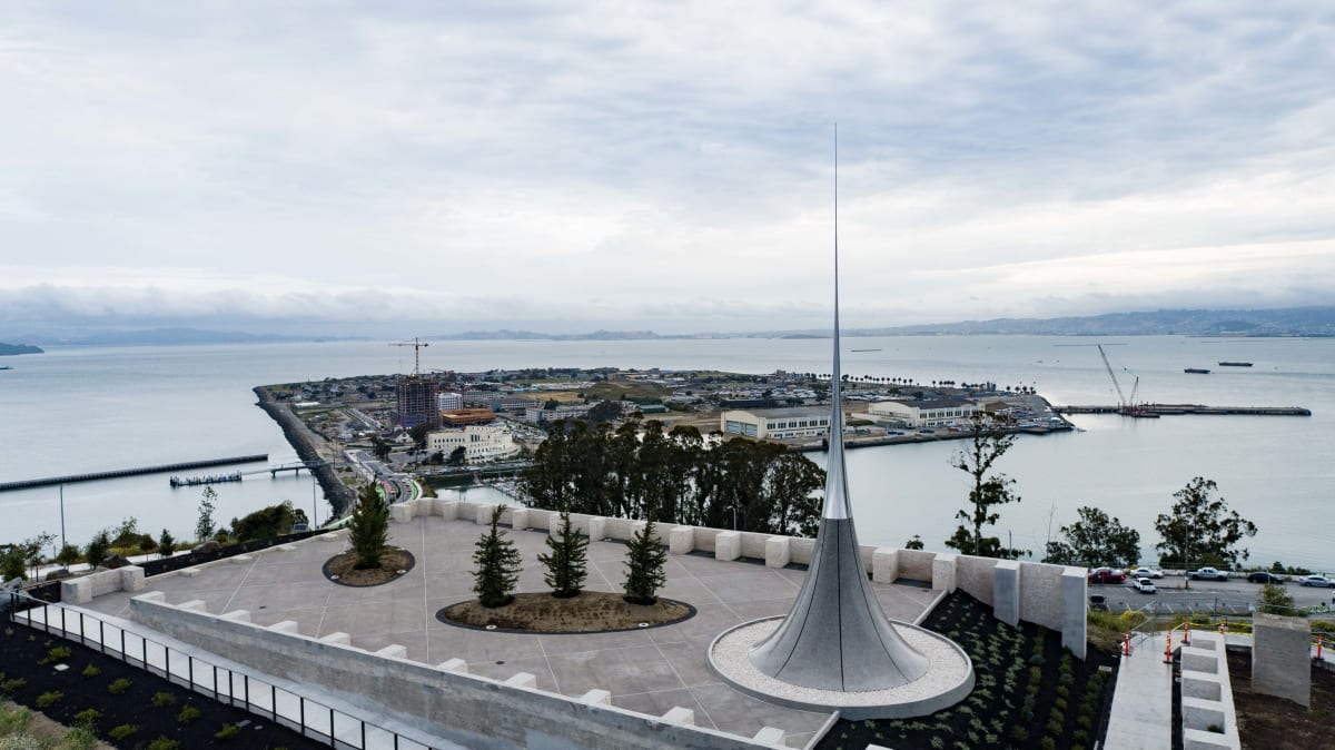 New Monumental Sculpture by Hiroshi Sugimoto Installed on Yerba Buena Island