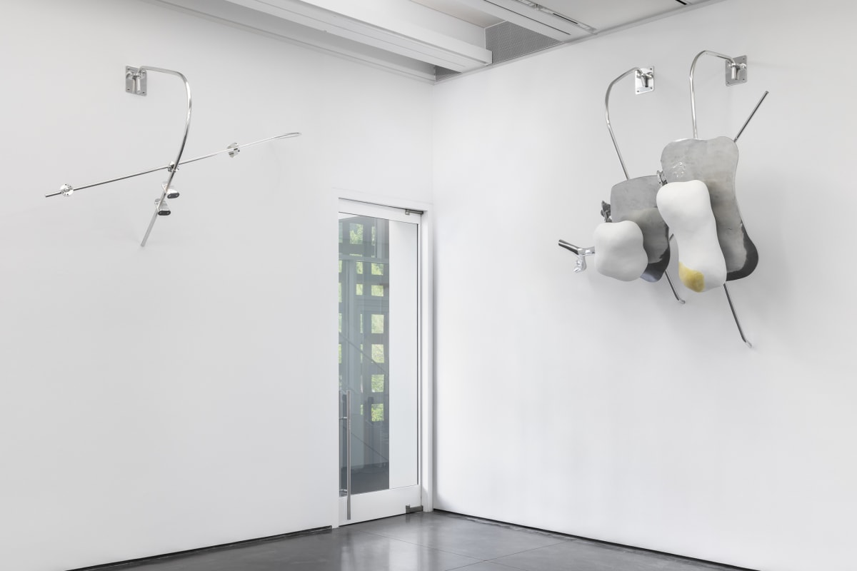 Installation views of Nairy Baghramian: "Jupon de Corps," Aspen Art Museum, 2023. Photos: Daniel Pérez