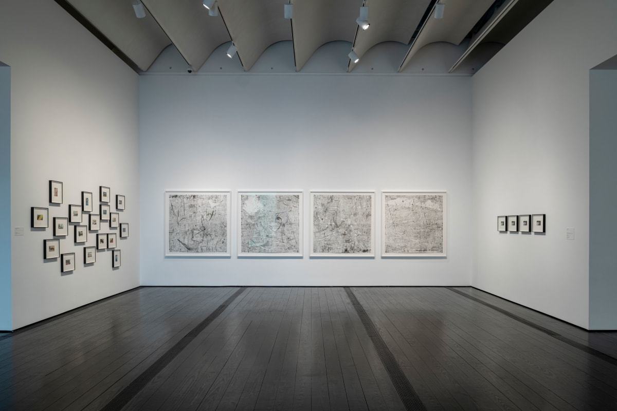 Installation view: “Tacita Dean: Blind Folly,” The Menil Collection, 2024. photo credit: Paul Hester / The Menil Collection