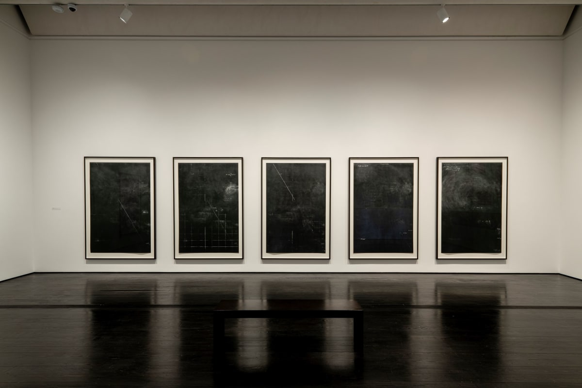 Installation view: “Tacita Dean: Blind Folly,” The Menil Collection, 2024. photo credit: Paul Hester / The Menil Collection