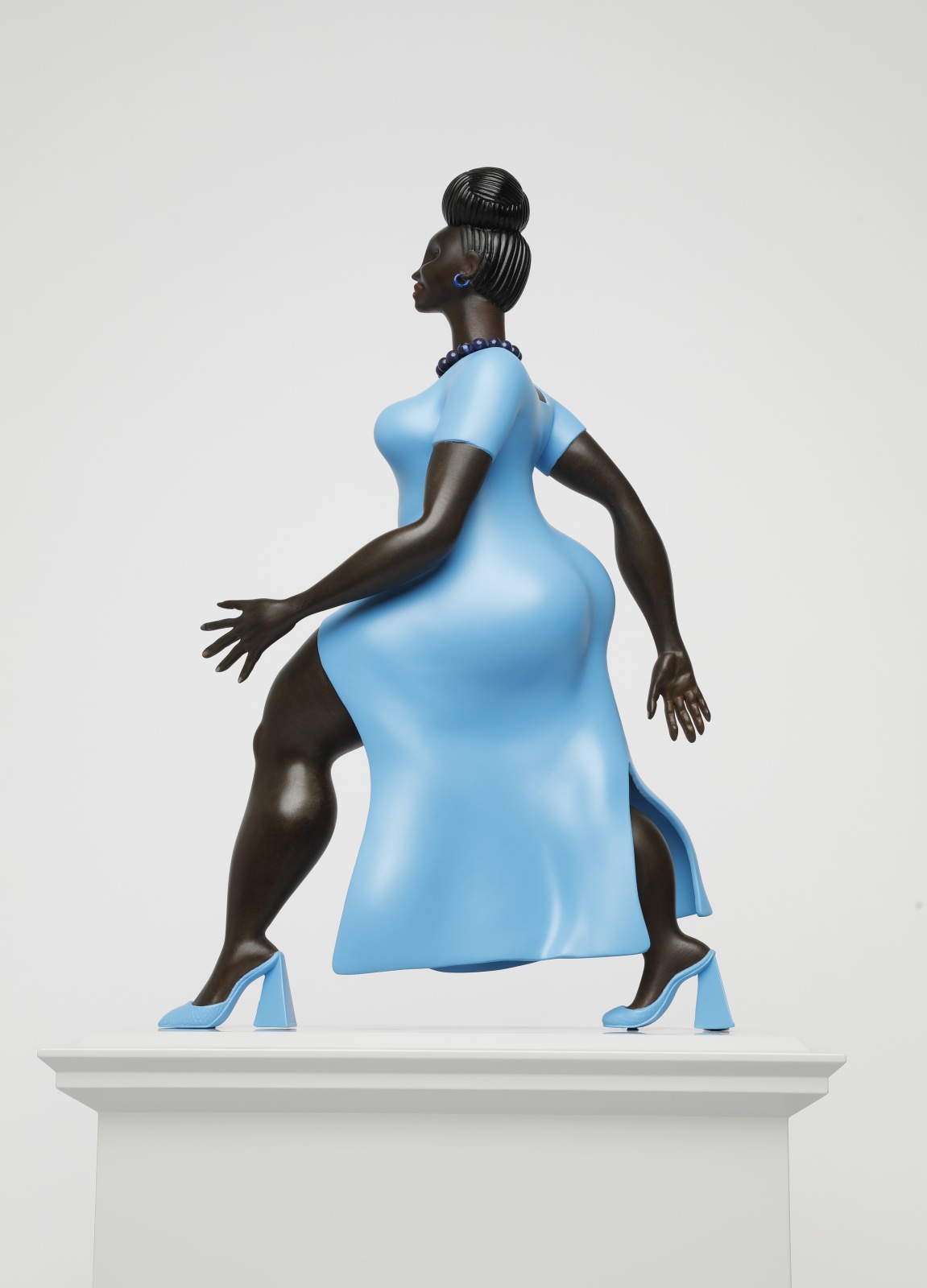 Image: Tschabalala Self sculpture Lady in Blue is selected for London's Fourth Plinth