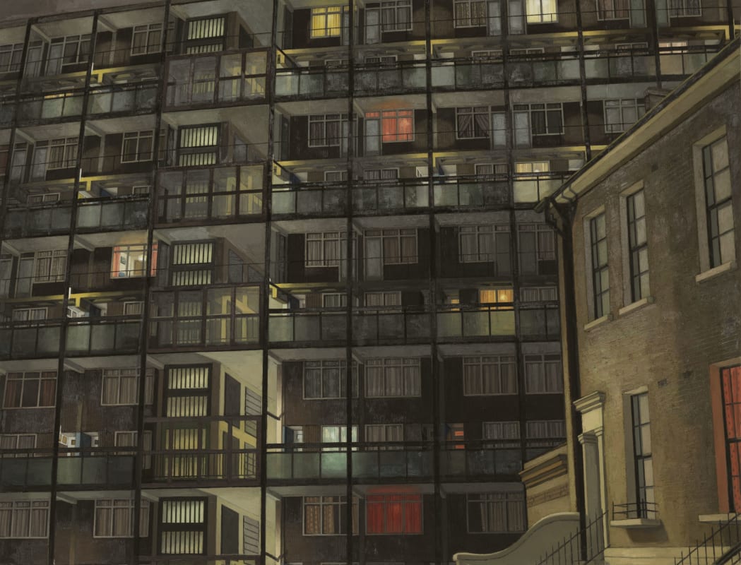 Image: David Hepher Camberwell Flats by Night