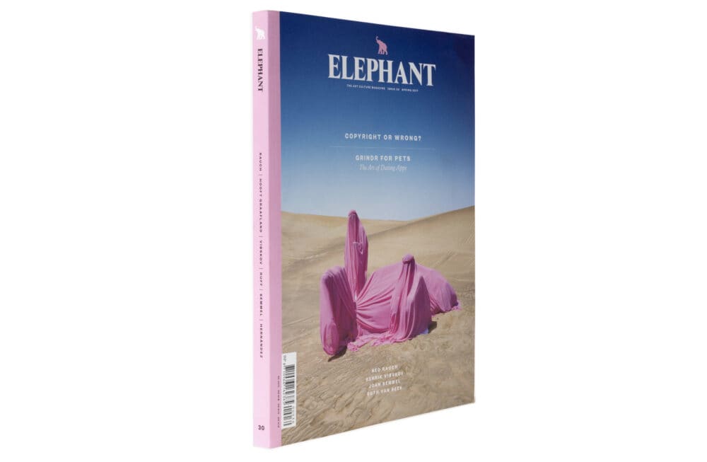Image: Scarlett Hooft Graafland featured in Elephant Magazine
