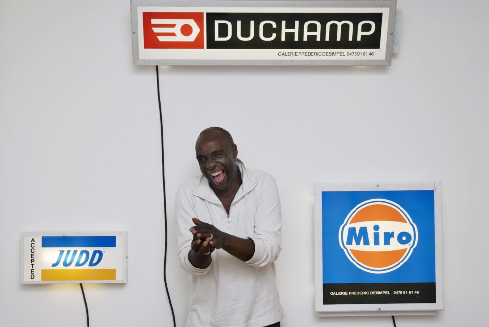 Image: Cedric Christie on selection panel for ARTROOMS 2016