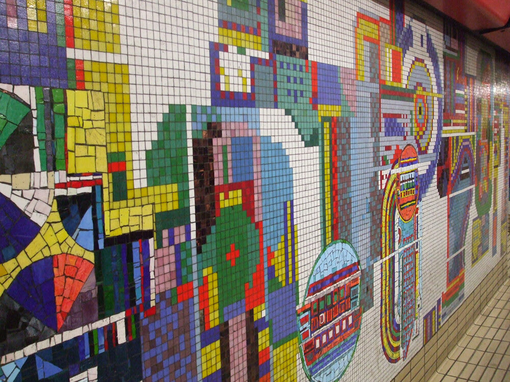 Eduardo Paolozzi London Underground Mosaics To Find New Home In Edinburgh Flowers Gallery