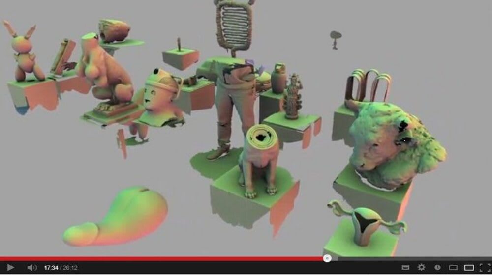 Image: Mark Leckey lecture at NTU