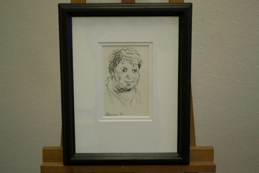 Image: Peter Howson takes part in Royal Blind Fundraising Art Exhibition and Sale