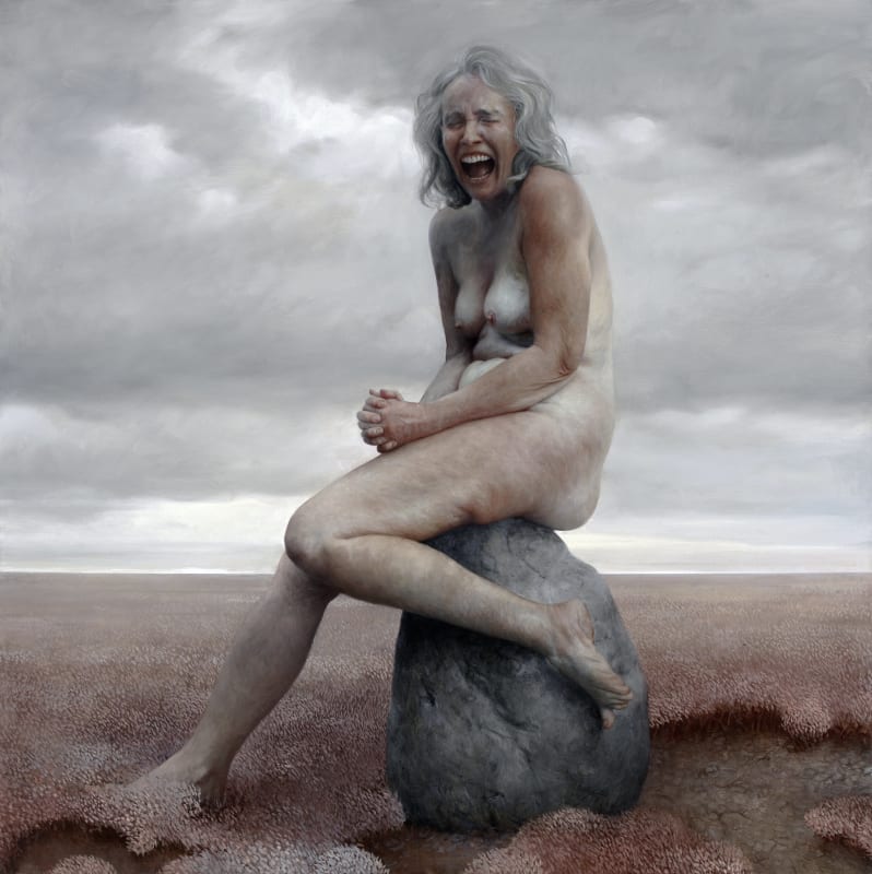 Image: Aleah Chapin and Peter Howson featured in online exhibition