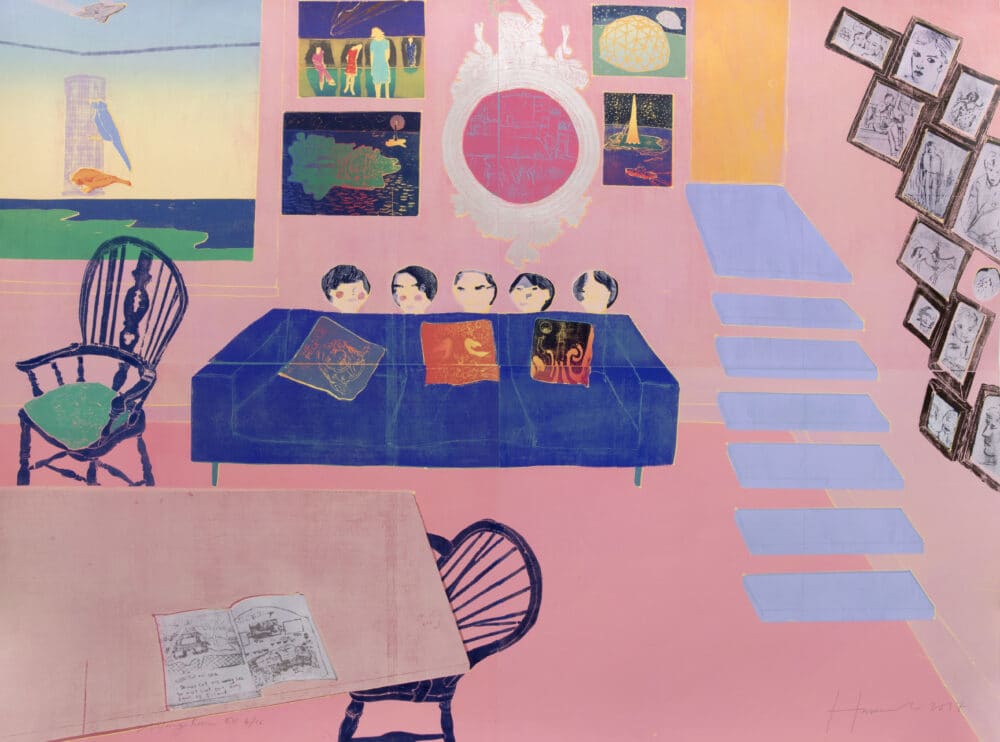 Image: Private View: Tom Hammick - Lunar Voyage