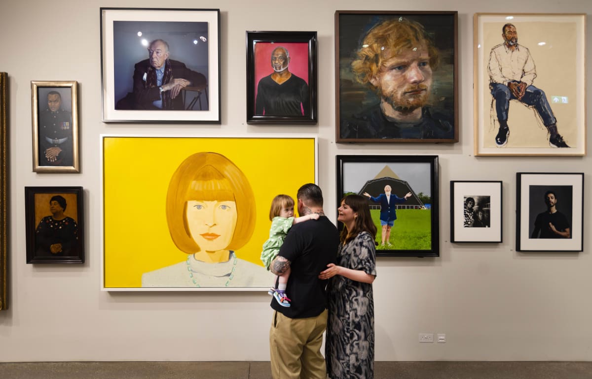 The National Portrait Gallery In London Re Opens New Display Includes Works By Alex Katz And