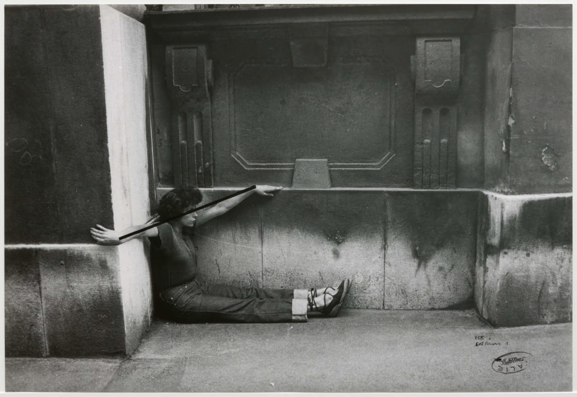 Image: VALIE EXPORT and Lawrence Weiner in