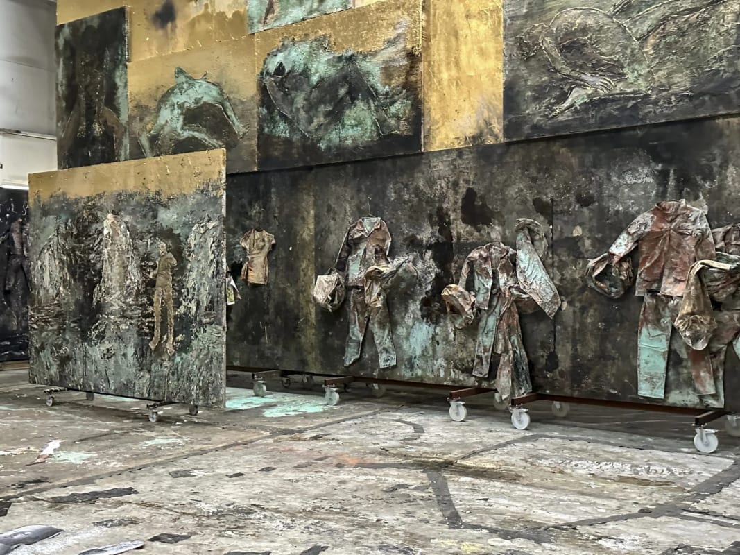 Anselm Kiefer Unveils a Preview of His New 78-Foot Painting