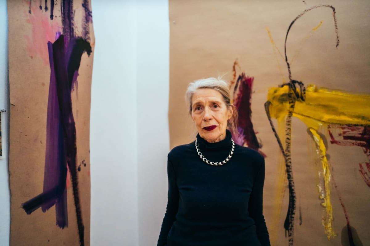 Image: Martha Jungwirth receives Grand Austrian State Prize