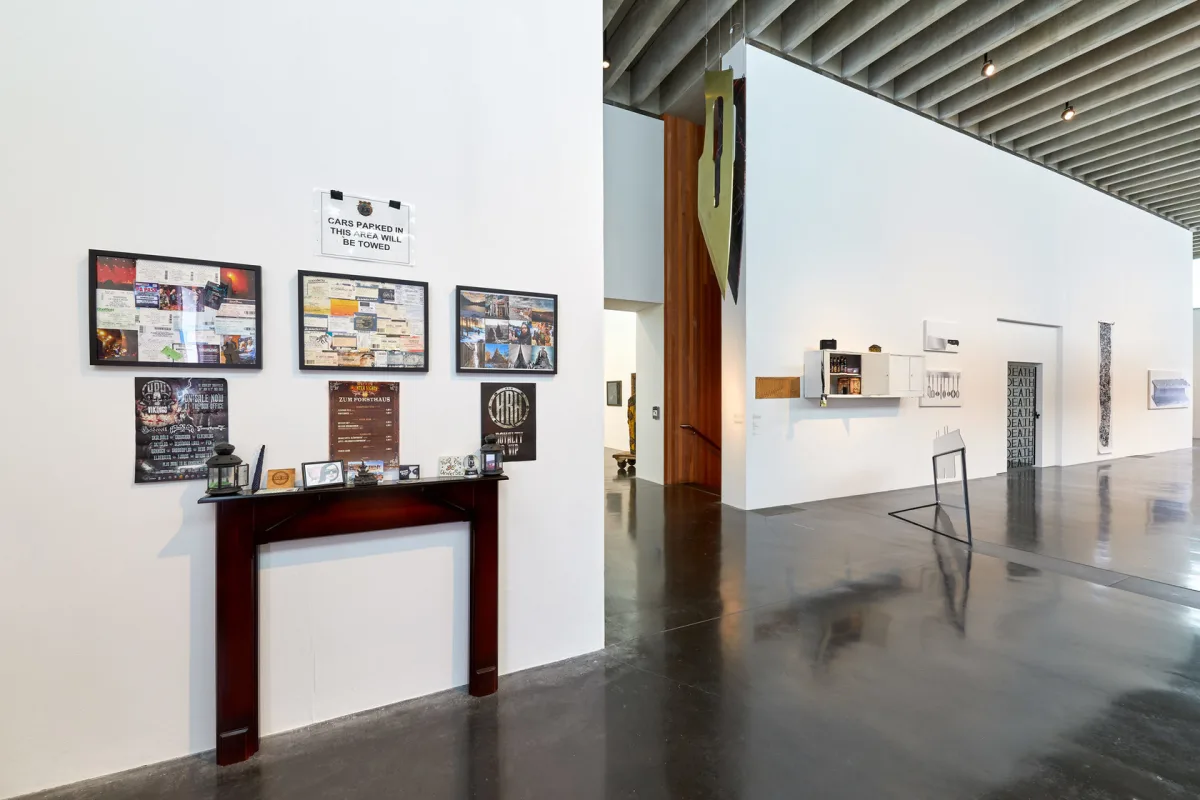 Image: David Shrigley features in '4 Bed Detached Home of Metal'