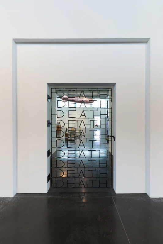 Image: David Shrigley features in '4 Bed Detached Home of Metal'