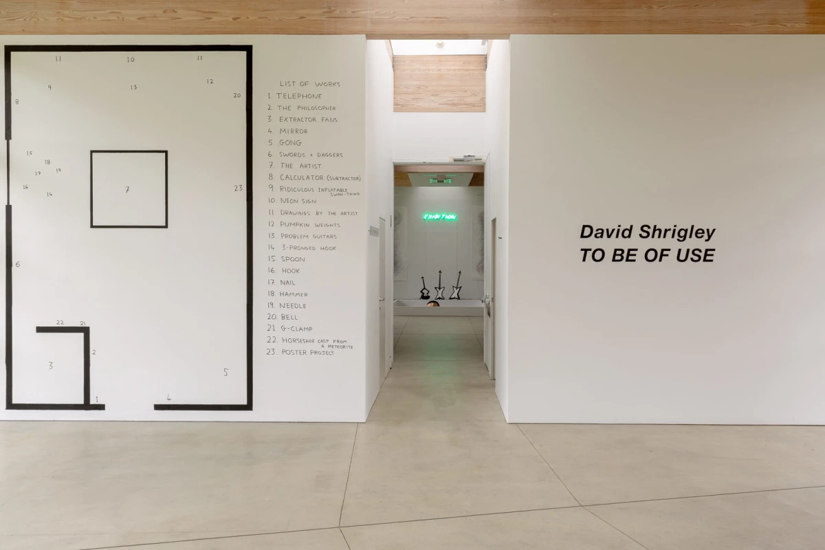 Image: 'David Shrigley: To Be Of Use’ at Art Omi, Newmark Gallery