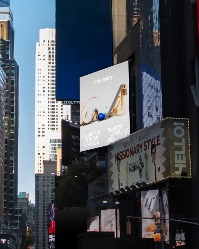 Image: Holly Hendry: The Artsy Vanguard 2025