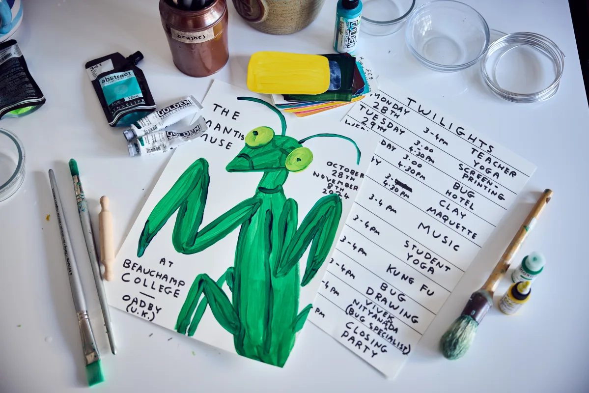 Image: David Shrigley: The Mantis Muse