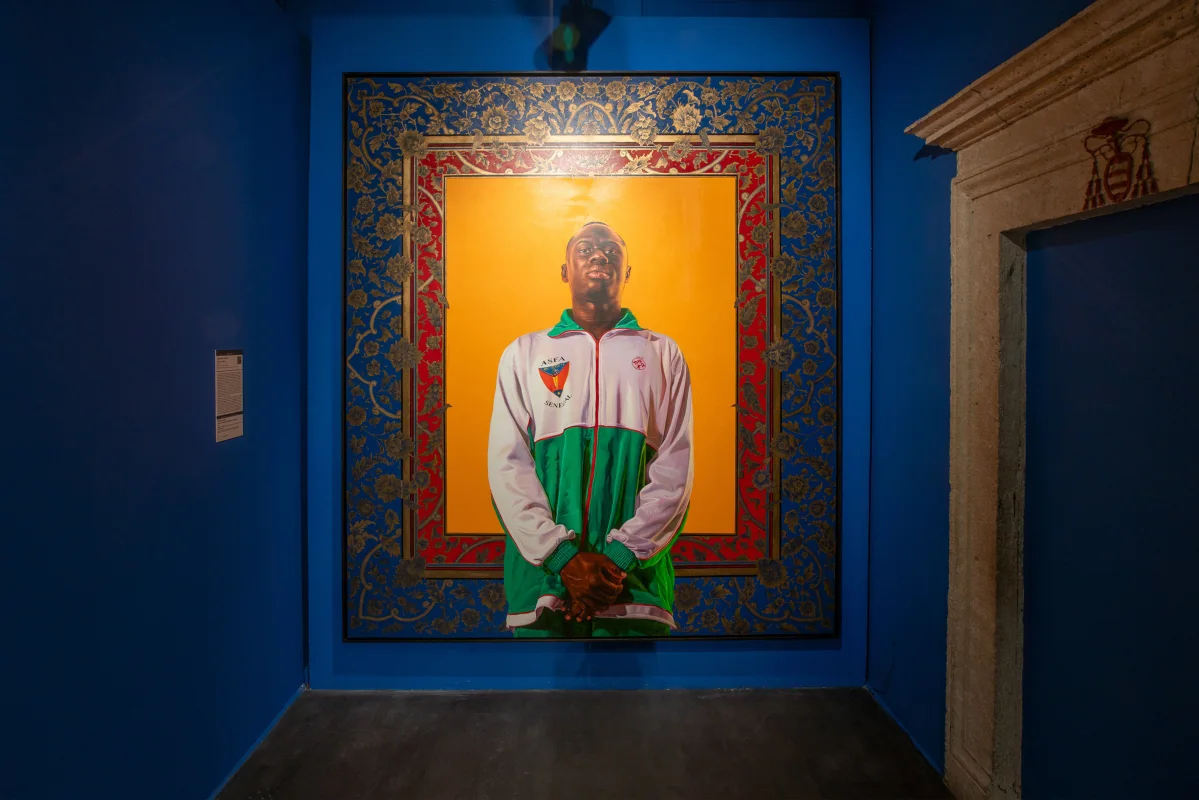 Image: Kehinde Wiley features in 'Flowers. Art from the Renaissance to Augmented Reality'