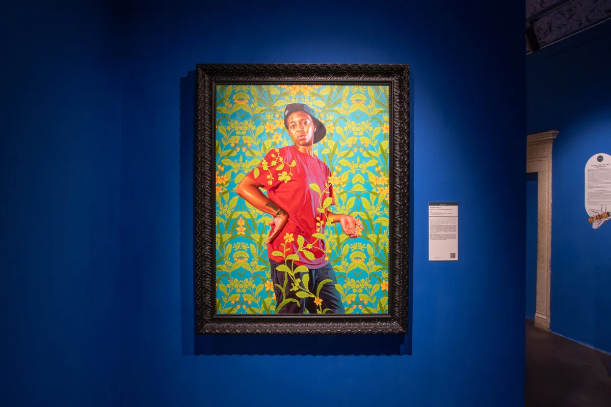 Image: Kehinde Wiley features in 'Flowers. Art from the Renaissance to Augmented Reality'