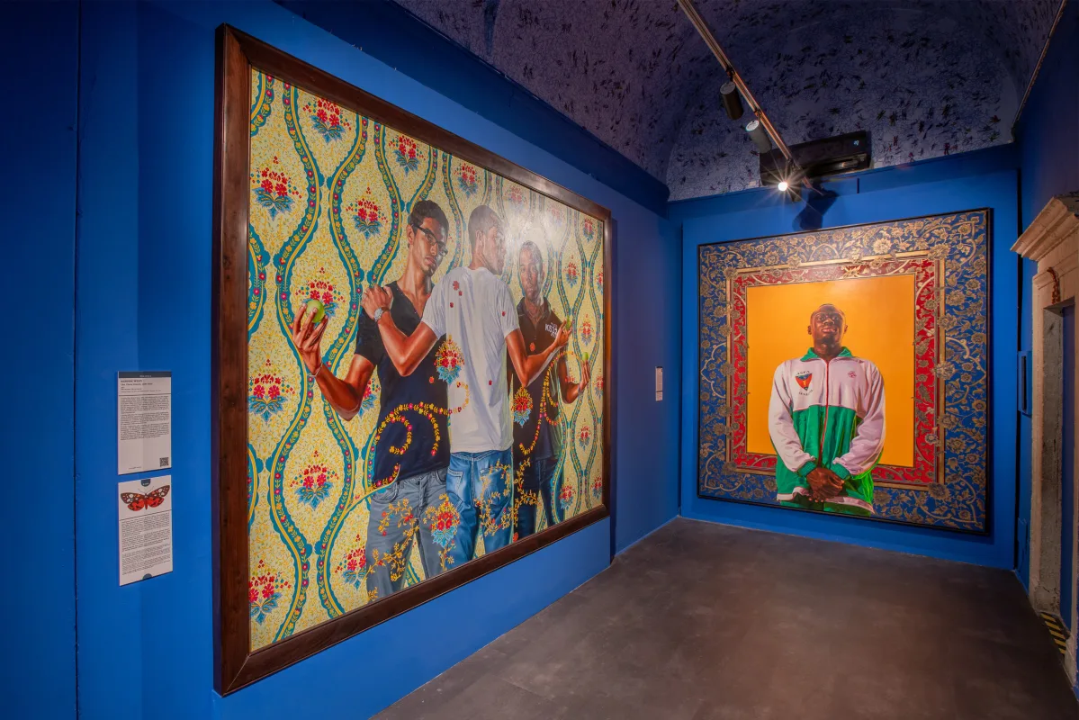 Image: Kehinde Wiley features in 'Flowers. Art from the Renaissance to Augmented Reality'