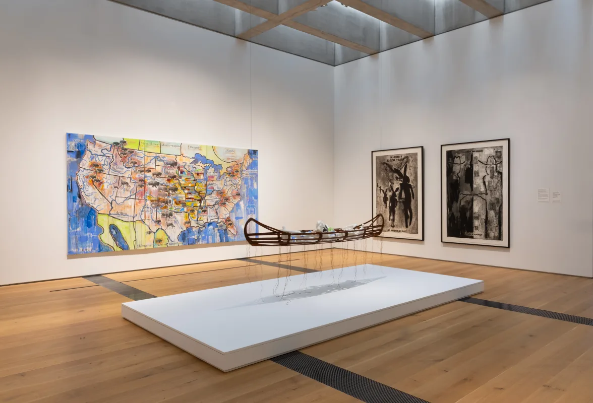 Image: Jaune Quick-to-See Smith at Saint Louis Art Museum