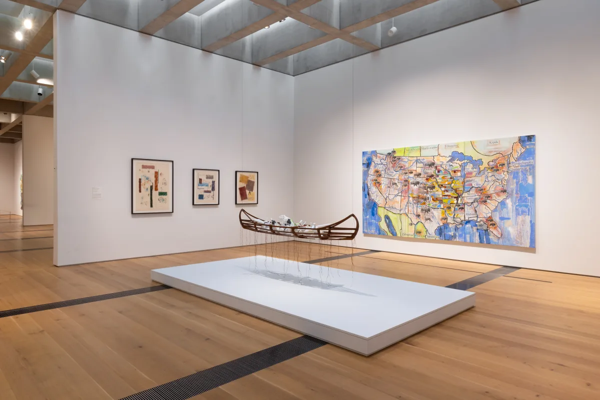 Image: Jaune Quick-to-See Smith at Saint Louis Art Museum