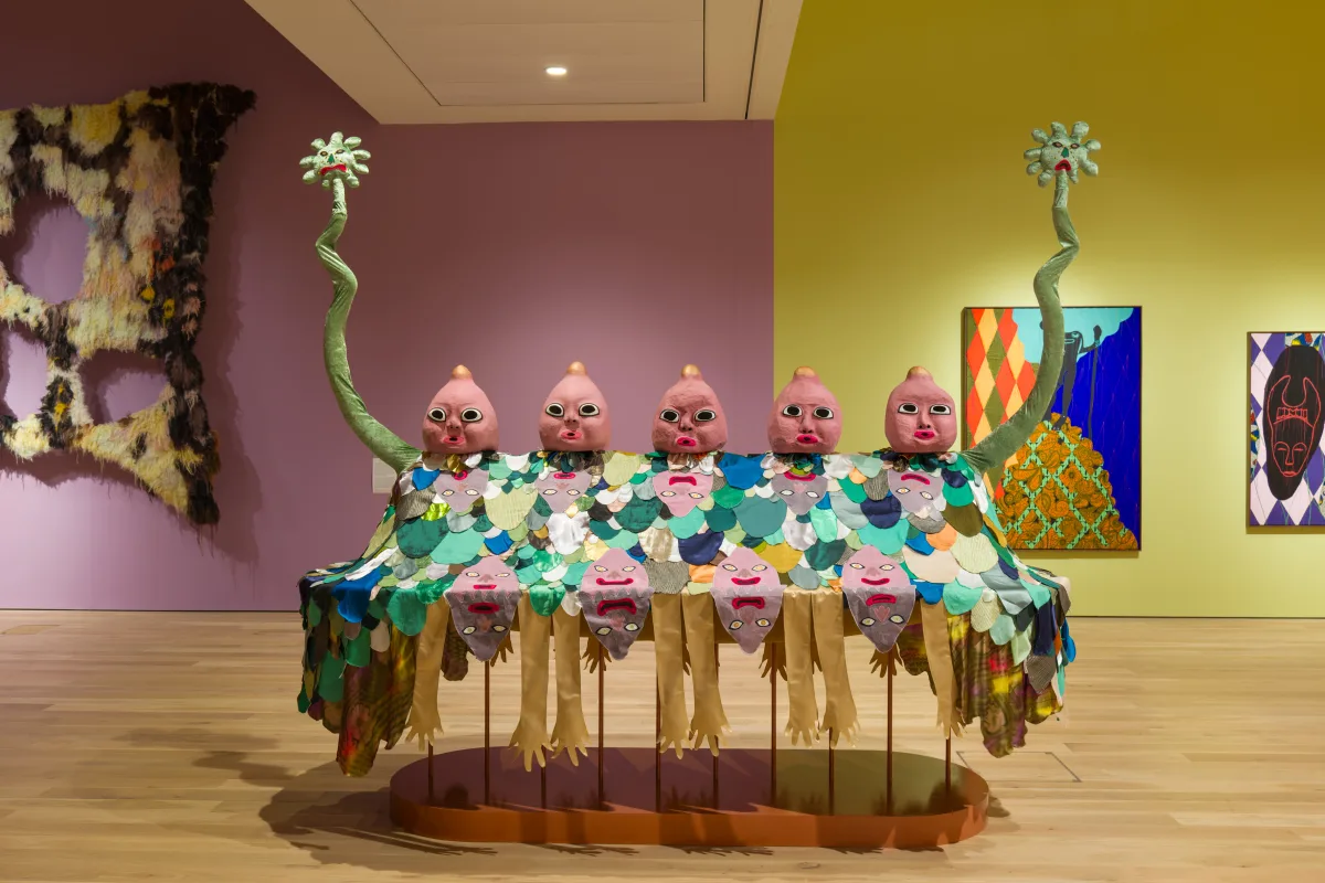 Image: Tonico Lemos Auad, Jonathan Baldock, Holly Hendry and Yinka Shonibare feature in ‘Material Worlds’