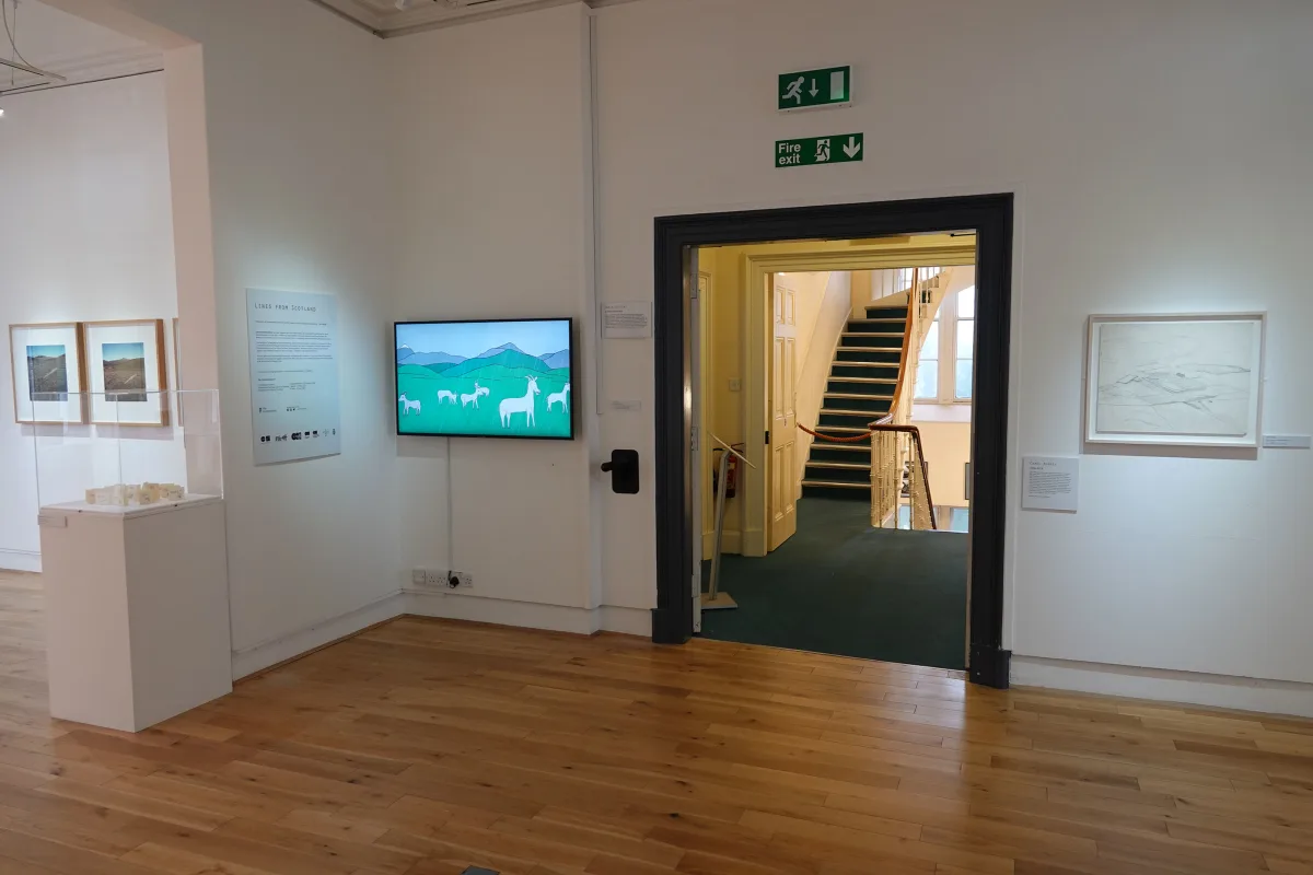 Image: David Shrigley is included in the touring exhibition, 'Lines from Scotland'