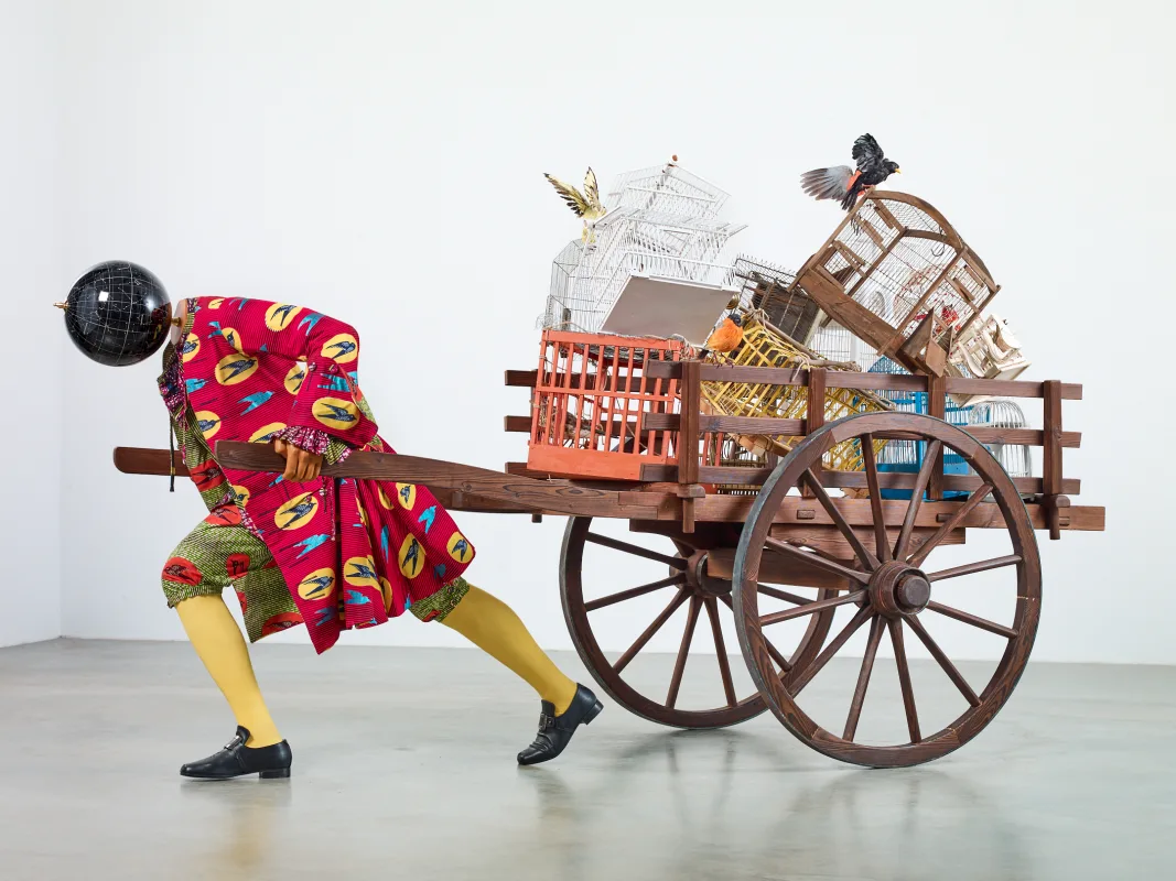Image: Yinka Shonibare CBE, 'The Bird Catcher's Dilemma'