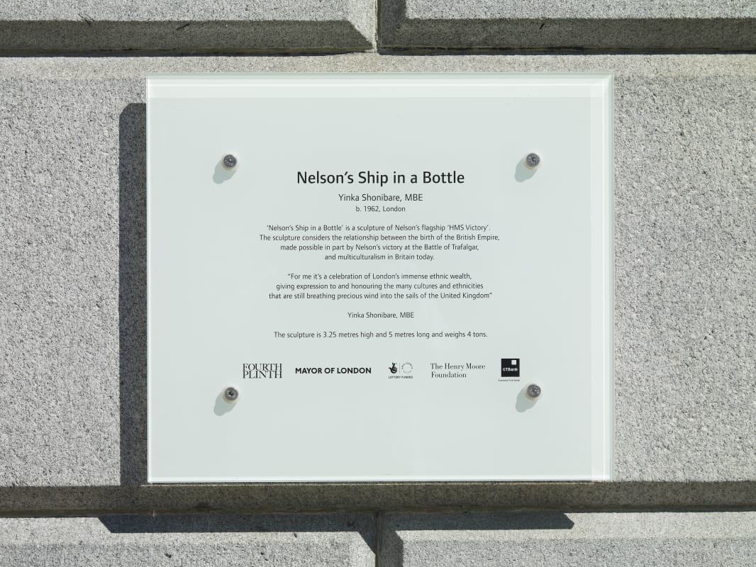 Image: Yinka Shonibare CBE, 'Nelson's Ship'