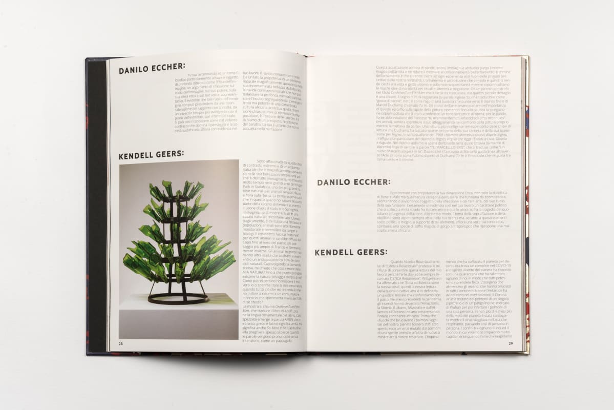 Image: Kendell Geers: OrnAmenTum'EtKrimen