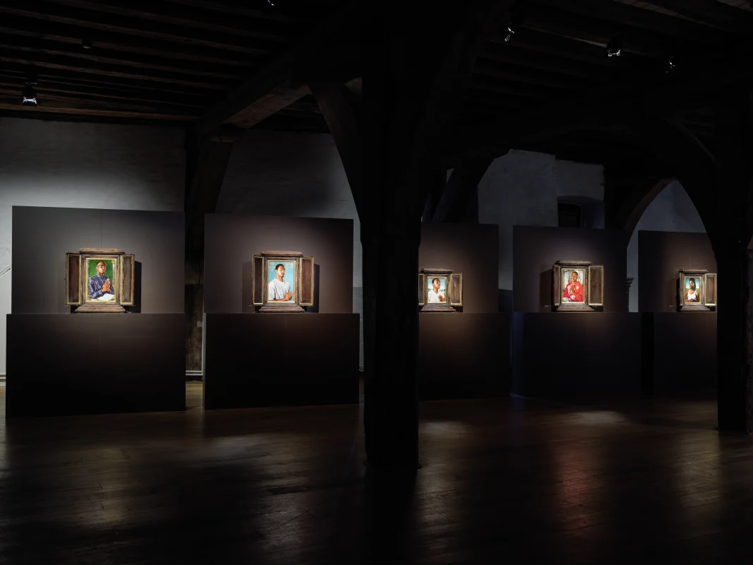 Image: Kehinde Wiley features in 'Memling Now: Hans Memling in contemporary art'