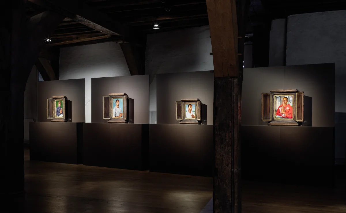 Image: Kehinde Wiley features in 'Memling Now: Hans Memling in contemporary art'